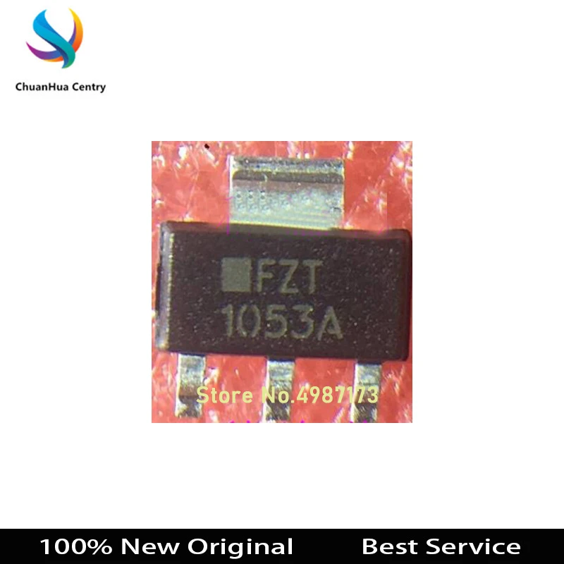 

20 шт./лот FZT1053ATA SOT223 100% новая Оригинальная фотография