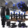 30/20m 1/4" Misting Cooling System 180° Adjustable Atomizer Filter Kit for Garden Irrigation Watering 4/6mm Quick Push Slip Lock 1