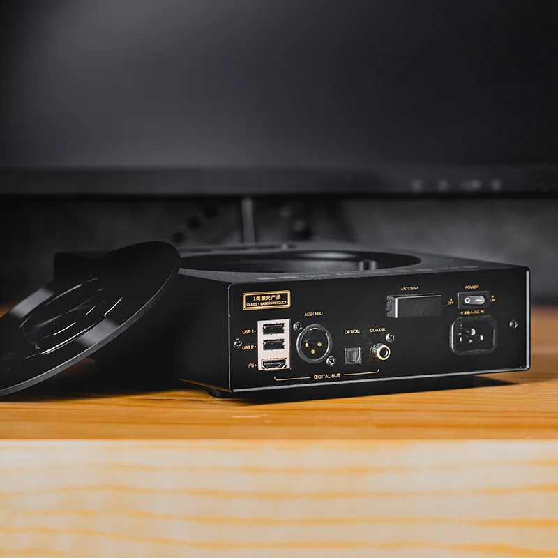 SHANLING ET3 HIFI CD Transport Player Wireless WiFi Streaming Hi-Res Audio Full-Featured Digital Turntable Bluetooth 5.0 PCM768
