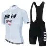 2023 BH Team Cycling Sets Men Bicycle Clothing Summer Short Sleeve Mountain Cycling Clothes Suits Ropa Ciclismo Triathlon Kits