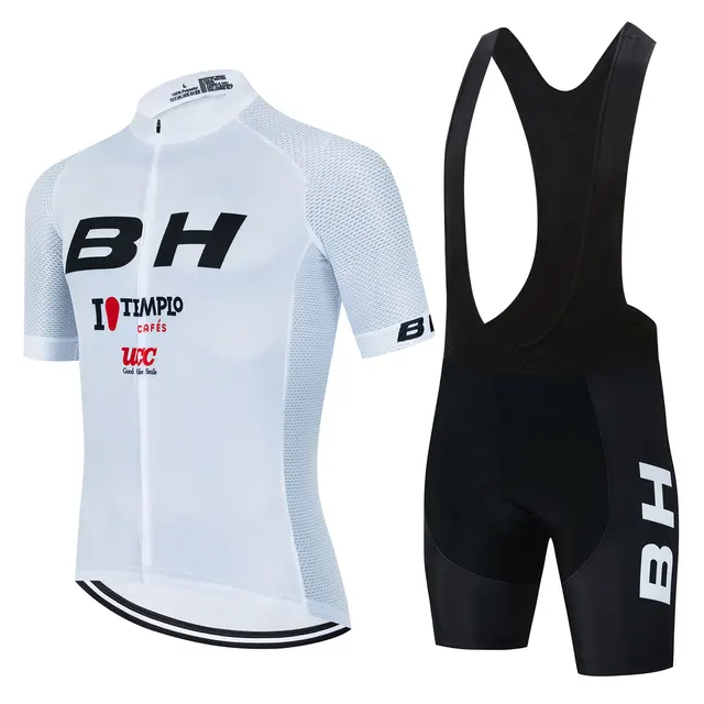 2023 BH Team Cycling Sets Men Bicycle Clothing Summer Short Sleeve Mountain Cycling Clothes Suits Ropa Ciclismo Triathlon Kits
