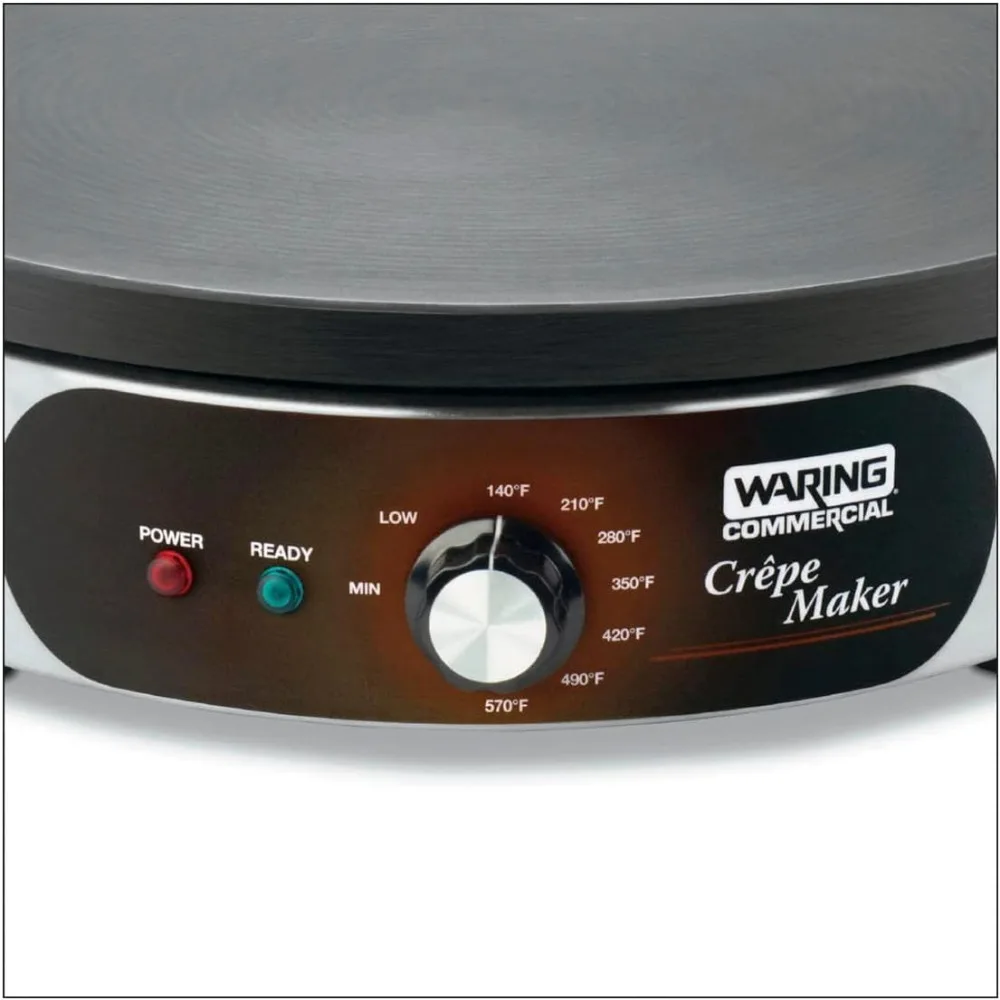 Commercial WSC165BX Crepe Maker, 208V, , Stainless Steel, Silver 4