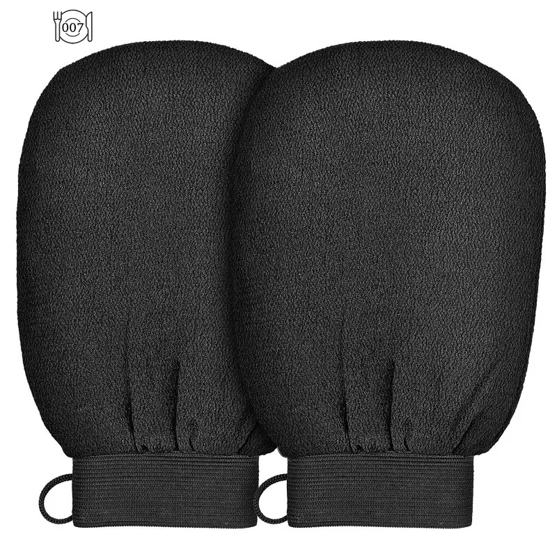 Moroccan Hammam Bath Scrub Glove Exfoliating Body Facial Tan Massage Glove Exfoliator Glove Random Color Bath Shower Wash 3