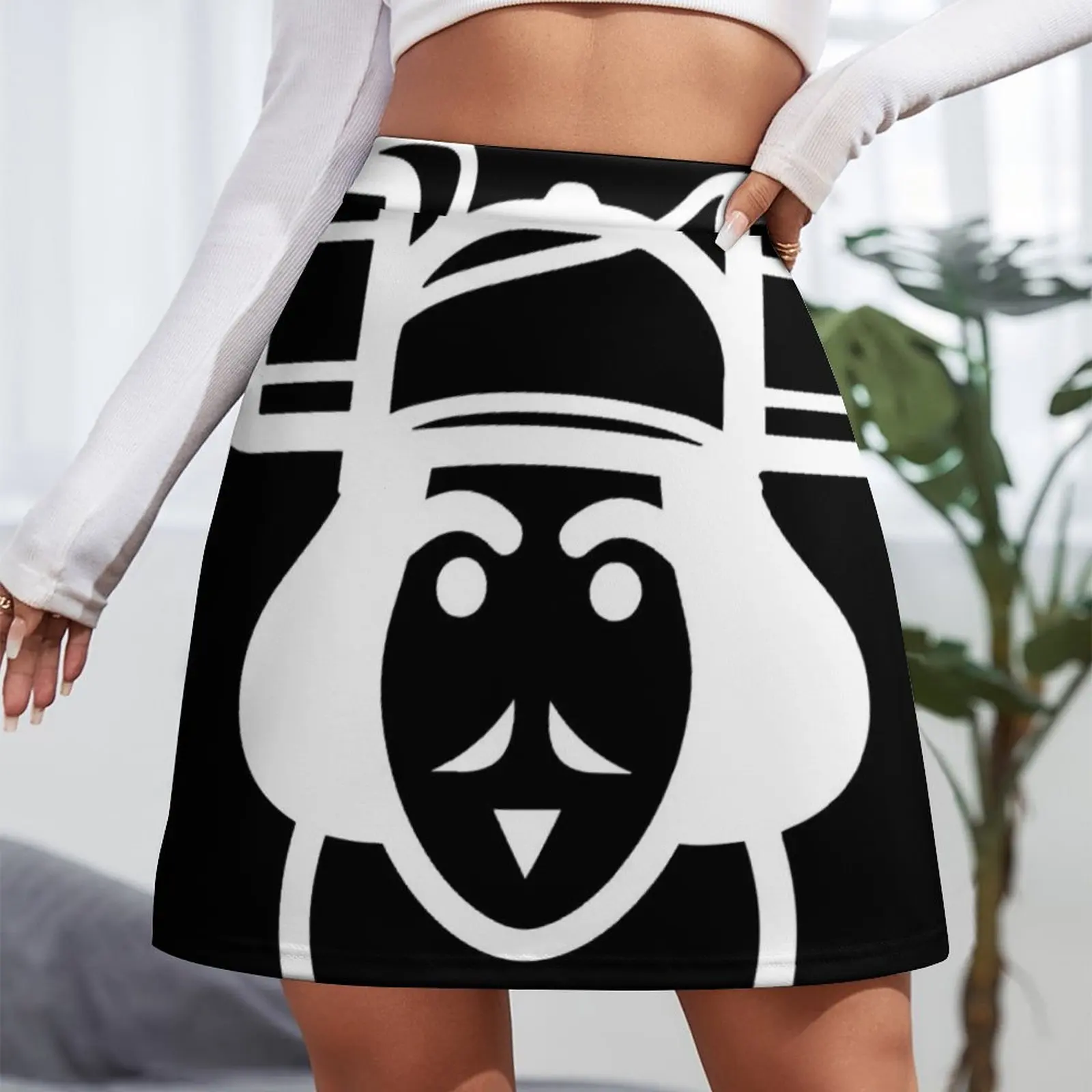 Boozy Bard Logo (Light) Mini Skirt mini skirt Skirt shorts