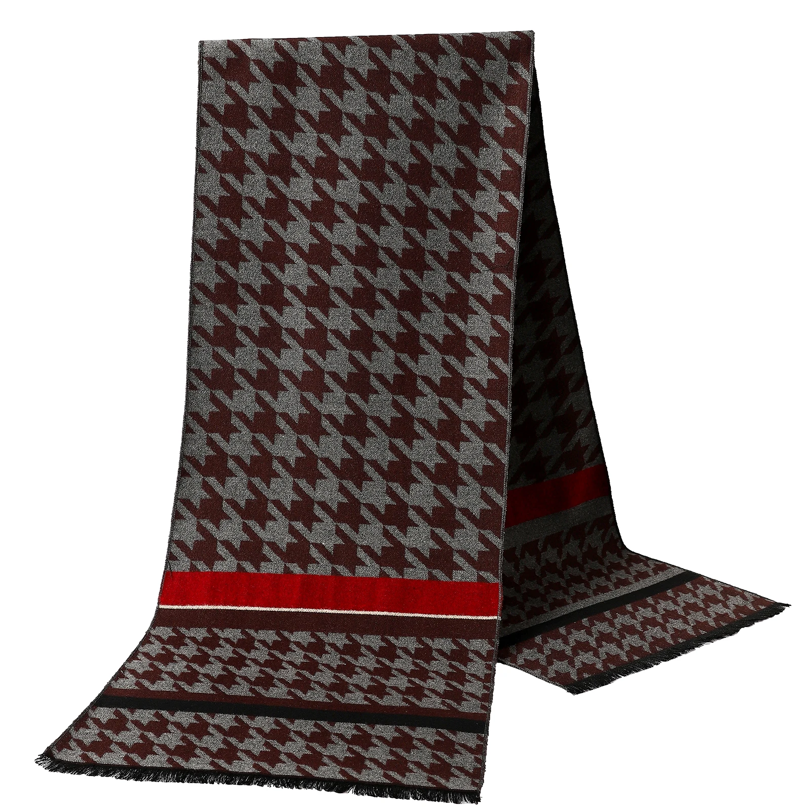 

Модные шарфы в клетку 180x33 см, Осеннее мужское деловое пляжное полотенце, зимний кашемировый плотный теплый шарф, классические пашминовые шали, шали