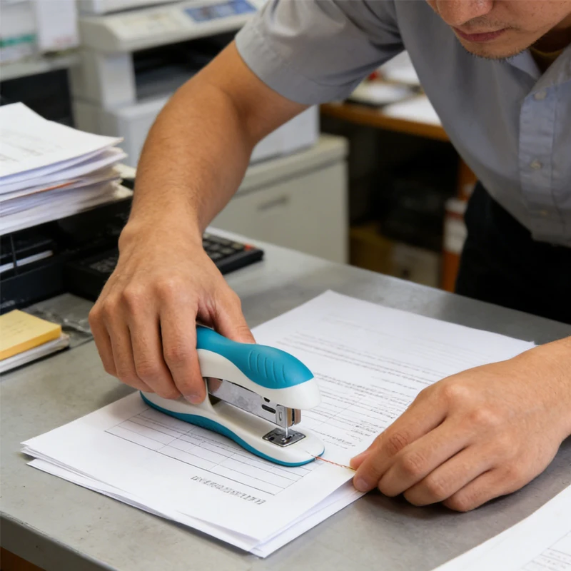 다기능 표준 스테이플러 문구류 수동 스테이플러 학생용 사무직원용 2000개 스테이플 포함