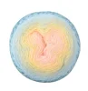 220-230g/Ball, Cotton & Acrylic, Color Gradient Knitting Yarn, Dyed Lanas for Crochet Craft, Shawl & Skirt for girl, Hand-woven 3