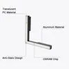 LED Magnetic Double Track Light L Style Flood Lamp Modern Embedded Flexible Linear Fixture LED Spotlight Ceiling Indoor Living 2