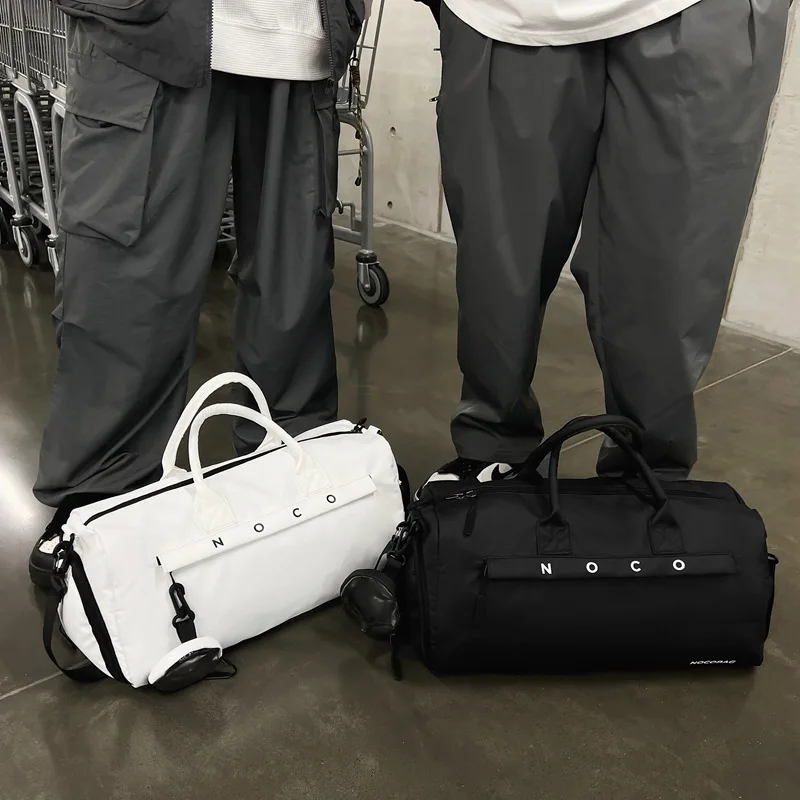 2024 New Women Leisure Sports Fitness Short Distance Outdoor Dry Wet Separation Capacity Trendy Cool Storage Luggage Travel Bag