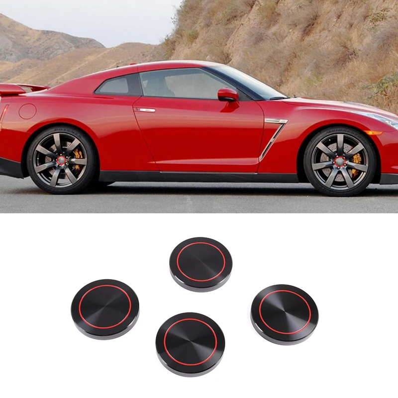 

Черная крышка ступицы из алюминиевого сплава для Nissan GTR R35 2008-2016, внутренние муфты, аксессуары для модификации внешней части автомобиля
