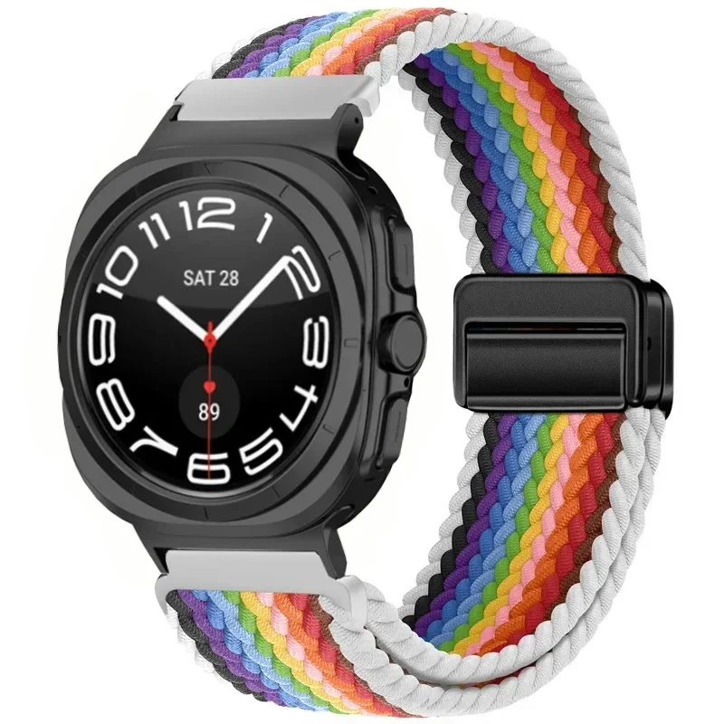 Nylon Braided Magnetic Bracelet Wristband
