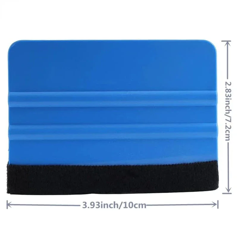 Car Vinyl Scraper Car Vinyl Wrap Film Squeegee Foil Wrapping Suede Felt Scraper Auto Car Styling Sticker Window Tint Tools Cleaning