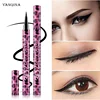 YANQINA Liquid Eyeliner Pencil+4D Waterproof Mascara Set Cosmetics Eye Liner Thick Curling Mascara Eyebrow Pencil Eyes Makeup 4
