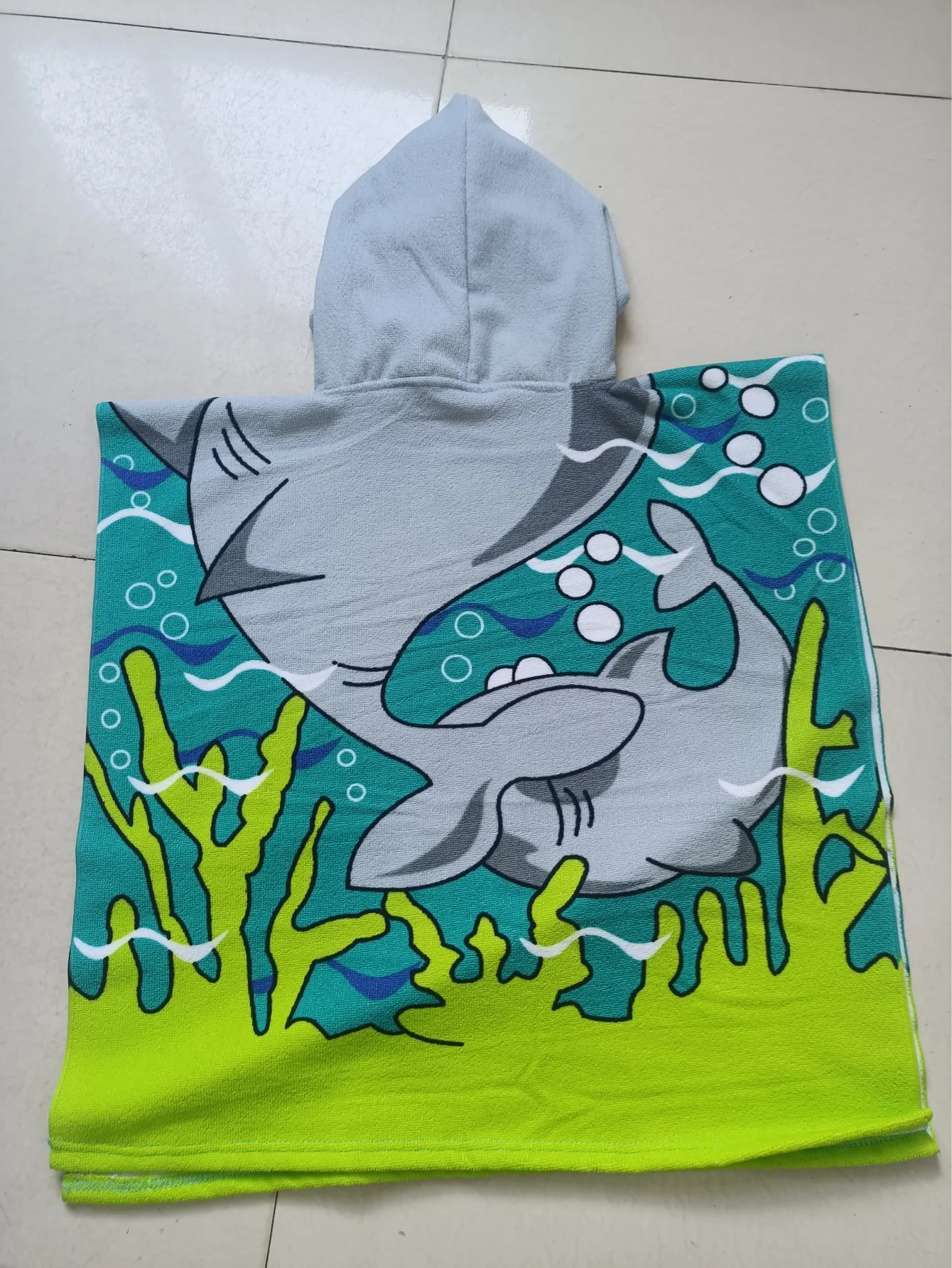 Kids Boys 1-5 Years Old Bathrobe Newborn Towel for Kids Shark Dress Up Kids Poncho Cape Kids Beach Towel Poncho Hooded Baby 4