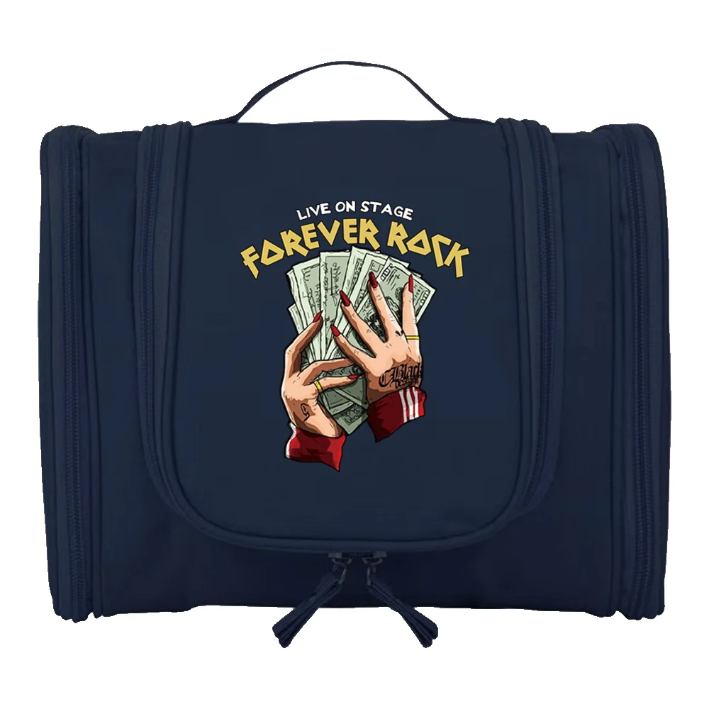 Hanging Travel Toiletry Bag - Portable Cosmetic and Makeup Organizer