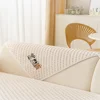 Sofa Cushion Four Seasons Universal Nordic Simple Pastoral Style Non-Slip Cushion Plush Sofa Cushion Cover Towel Cover Cloth 3