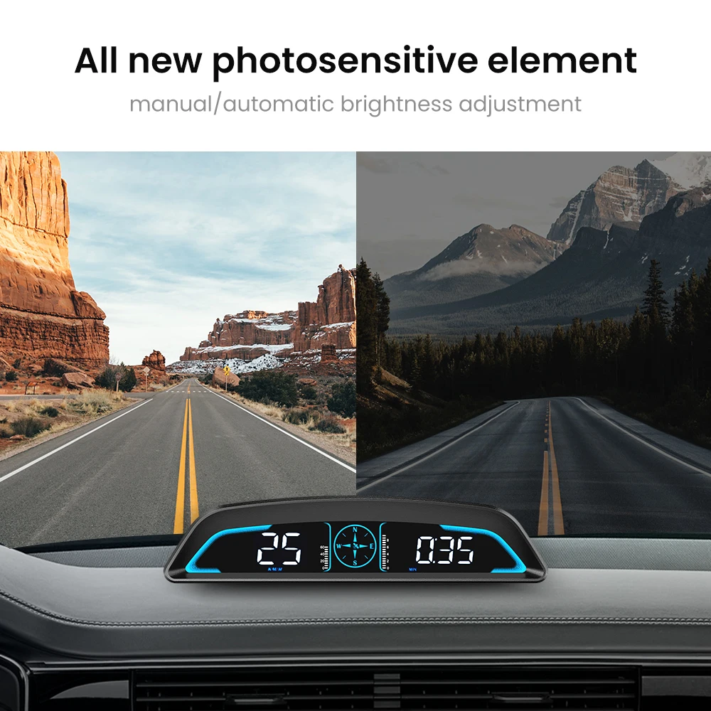 GEARELEC G3 GPS HUD  ÷ ڵ ӵ, Ʈ  ˶ δ ,    ׼