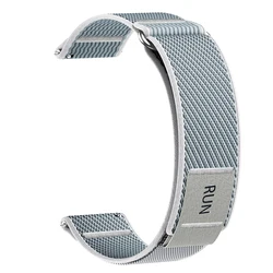 20mm Quick Release Nylon Watch Strap - 20mm (Gray)
