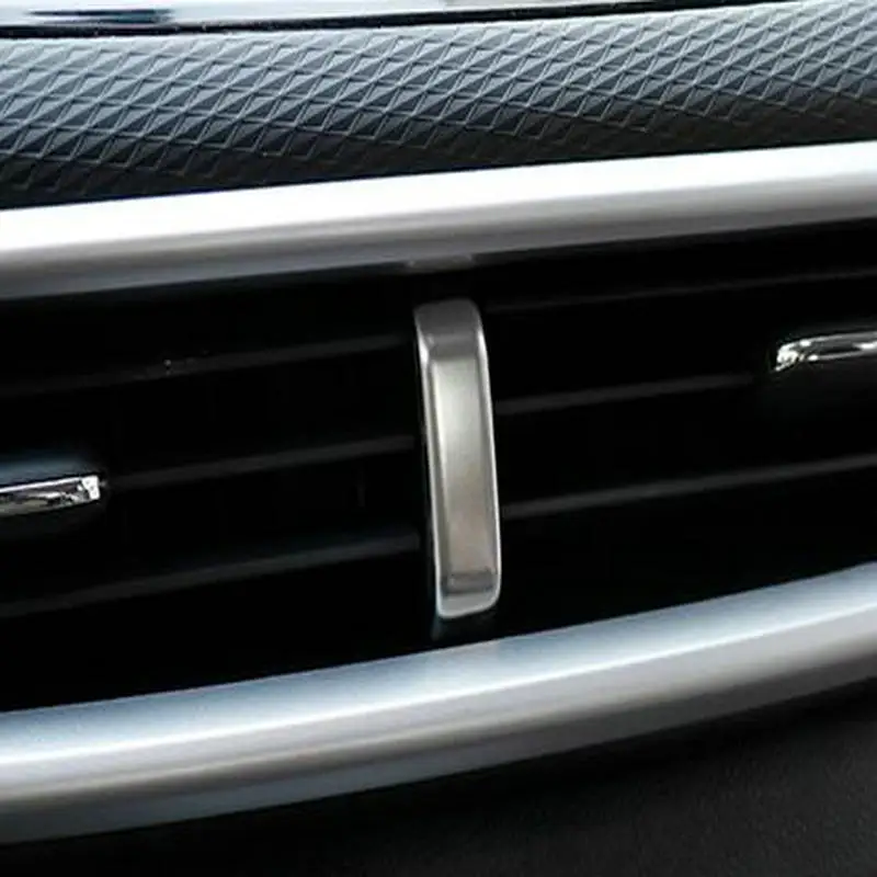

SBTMY air conditioning central air outlet small piece carbon fiber stainless steel decorative patch for Chevrolet Trax 2019