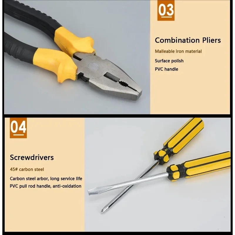 Tool Set Home On-board Household Maintenance Manual Combination Hardware Tool Group