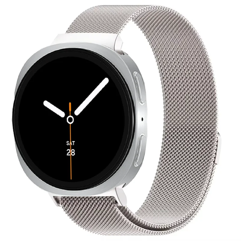 Stainless Steel Magnetic Milanese Loop Band Wristband Strap