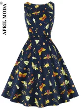  2022 Spring Women Pin Up Black Casual Party Dress Sleeveless Retro Robe 60s 50s Vintage Rockabilly Swing Dress Evening Vestidos 