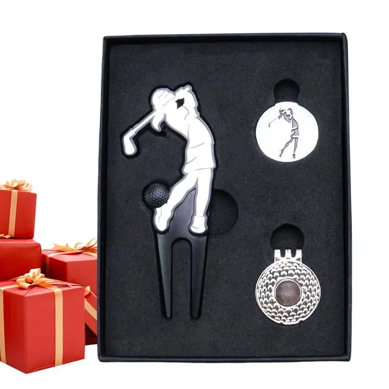 

Маркеры для гольфа, мячей, вилок и зажим для шляпы, металлический спортивный вентилятор, оборудование для гольфа, ремонт дивота, зеленый инструмент для обслуживания