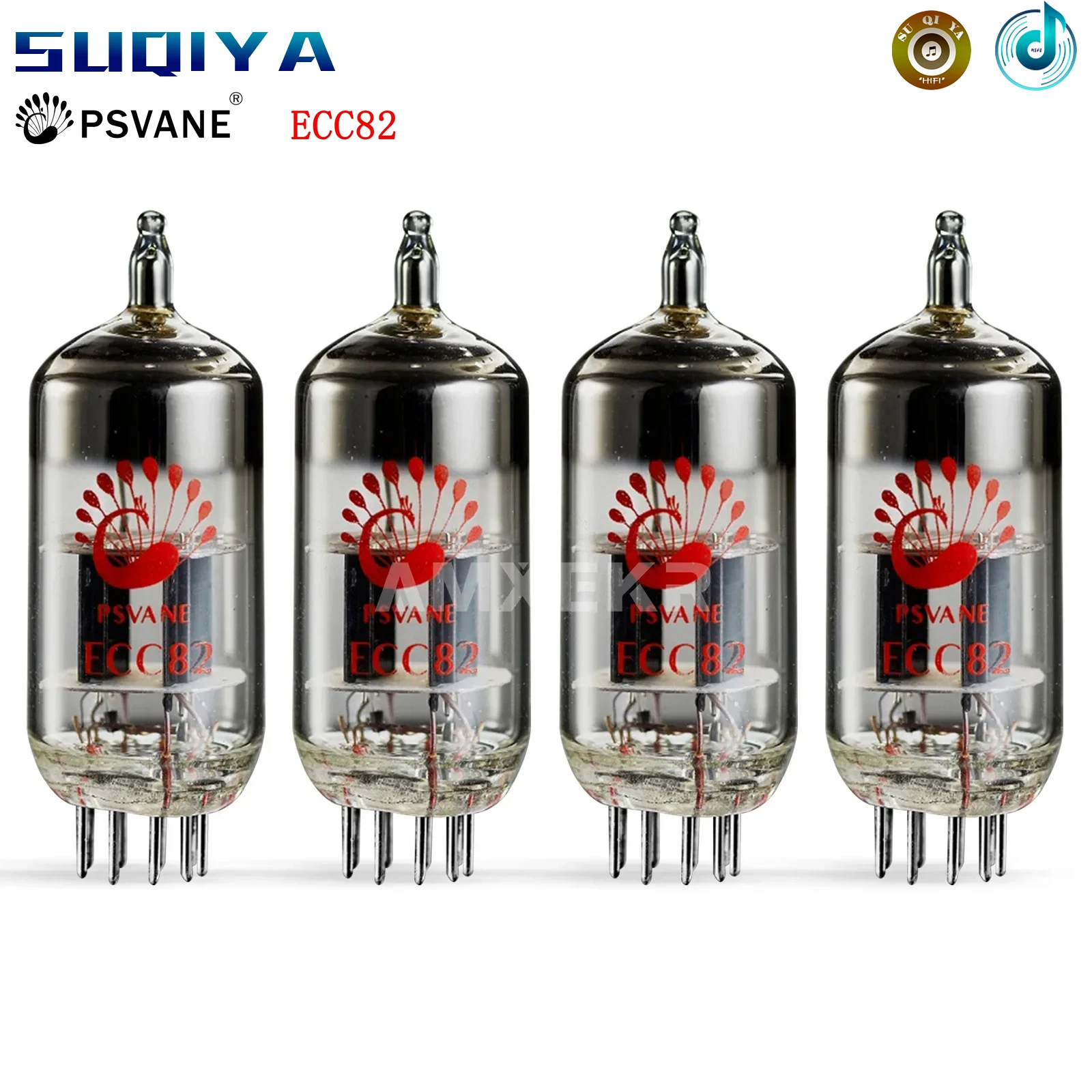 Psvane Ecc82 Vacuum Electron Power Tube Per Vintage Hifi Audio Tube Amp Aggiornamento Fai Da Te Factory Test Match Pair Nuovo