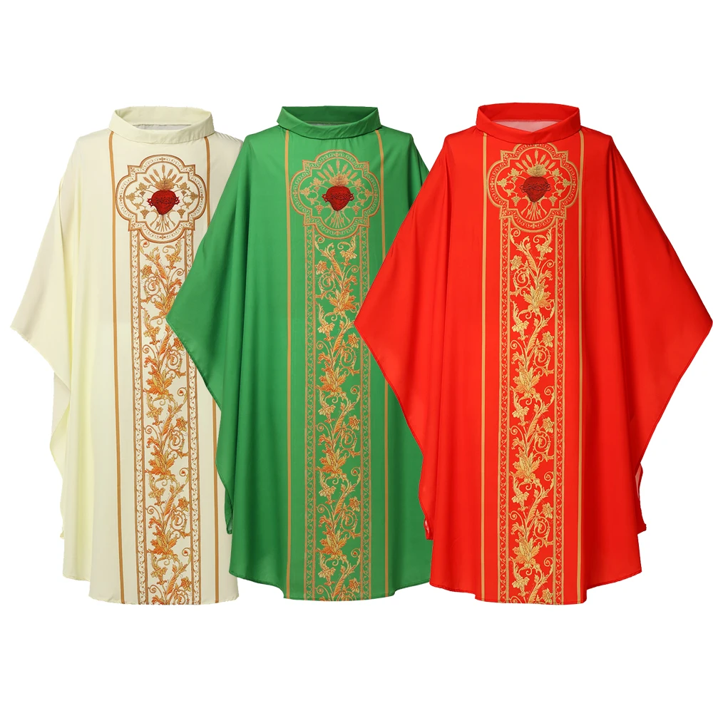 

Celebrants Chasuble Mass Vestments Robe Priest Cosplay Costume