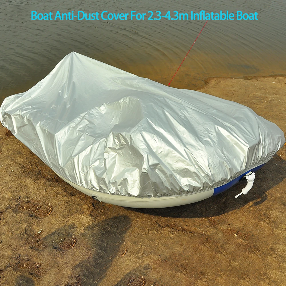 Multisize Boat AntiDust Cover for 2.34.3m Inflatable Boat UV