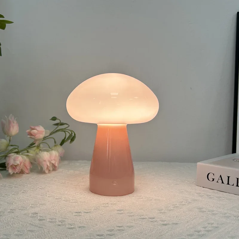

Mushroom Table Romantic Night Lights Bedroom Bedside Atmosphere Decorative Lamp Dimmable