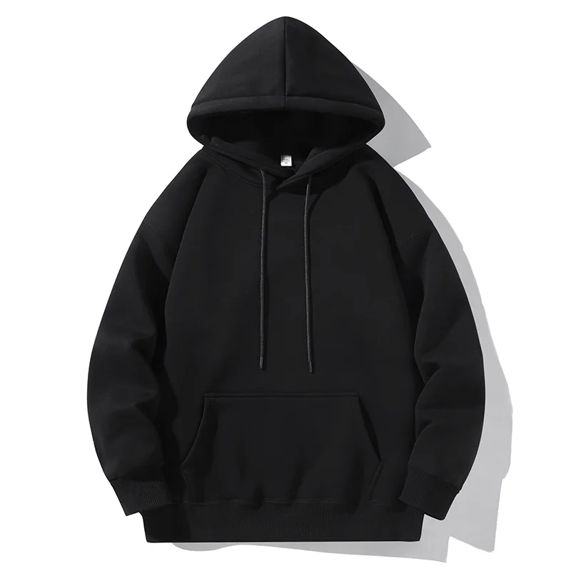 thumbnail image 1 of Sudadera con capucha para hombre, ropa de calle masculina holgada de estilo Hip Hop, con bolsillo, disponible en 6 colores, M-3XL de otoño, 1 of 5