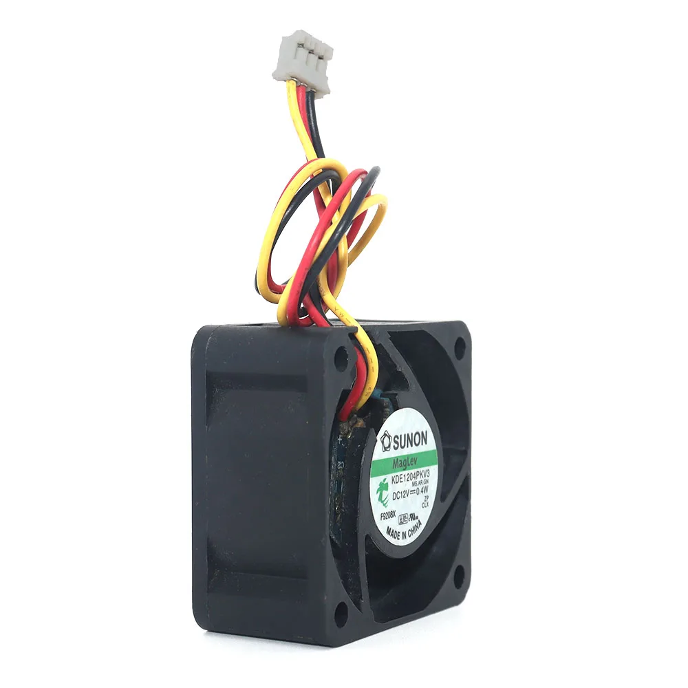 Sunon 선풍기 용 초저소음 자기 부상 선풍기, KDE1204PKV3, DC12V, 0.4W, 4cm, 40x40x20mm, 신제품