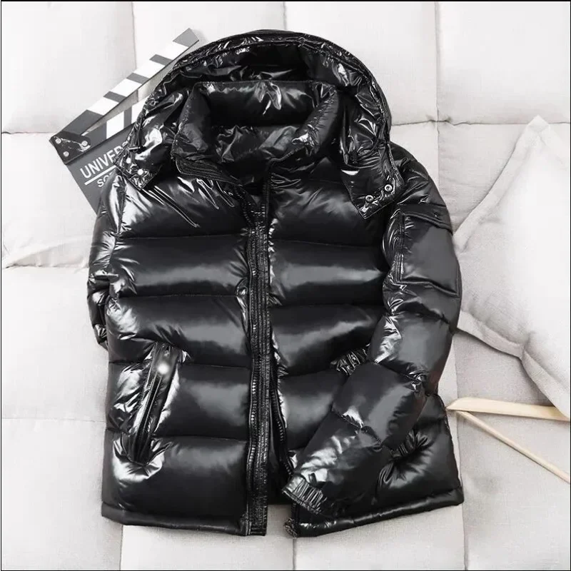 Mens Outdoor Windproof Parkas Down Jackets Winter