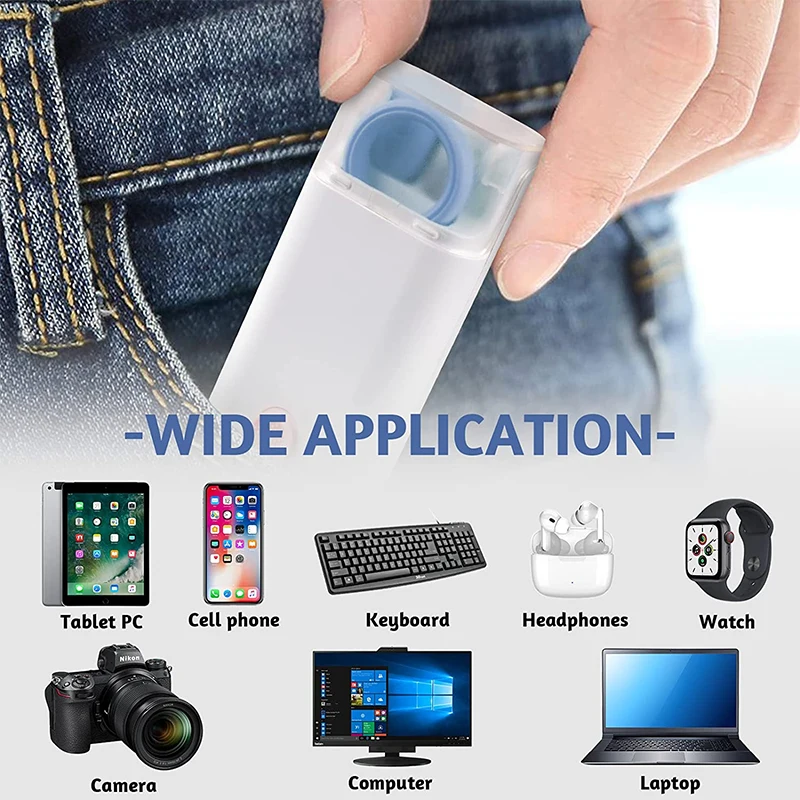 7-in-1 Keyboard Cleaning Kits Airpods Cleaner Headset Cleaner Pen Laptop Screen Cleaning Bluetooth Earphones Cleaning Kit 6