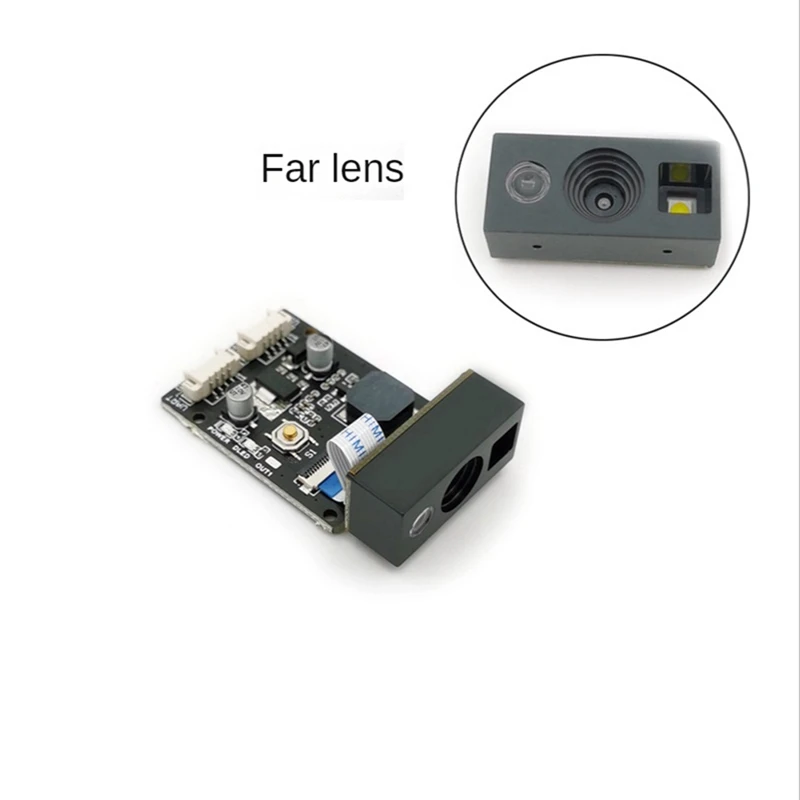 USB TTL 바코드 리더, QR 코드 모듈 CMOS, 버스 슈퍼마켓용 케이블 포함, GM865 1D 2D 바코드 스캐너