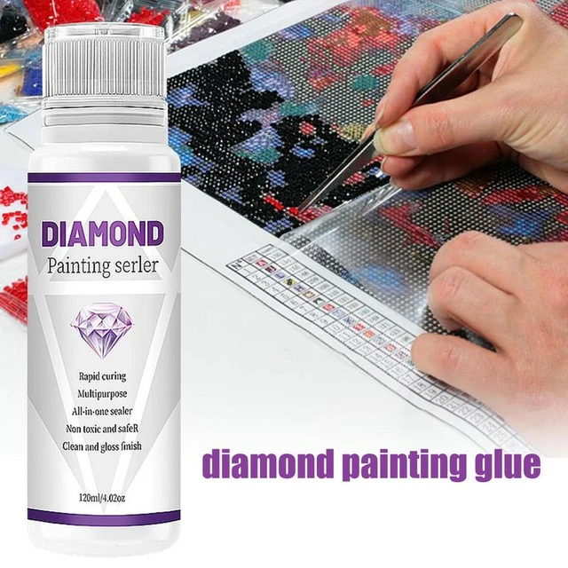 5d Diamond Painting Art Glue Permanent Hold Shine Effect Puzzle Sealer  Sticky Diamond Embroidery Mosaic Glue Gel Accessories - AliExpress