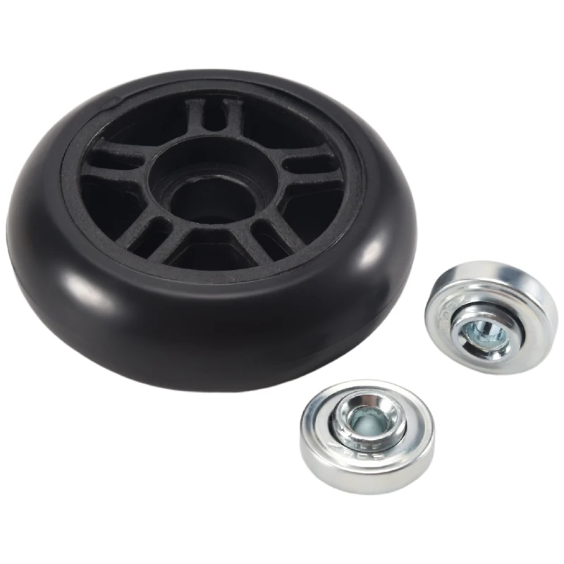 1 Pair Universal Swivel Luggage Suitcase Wheel Universal Wheel Replacement Luggage Accessories