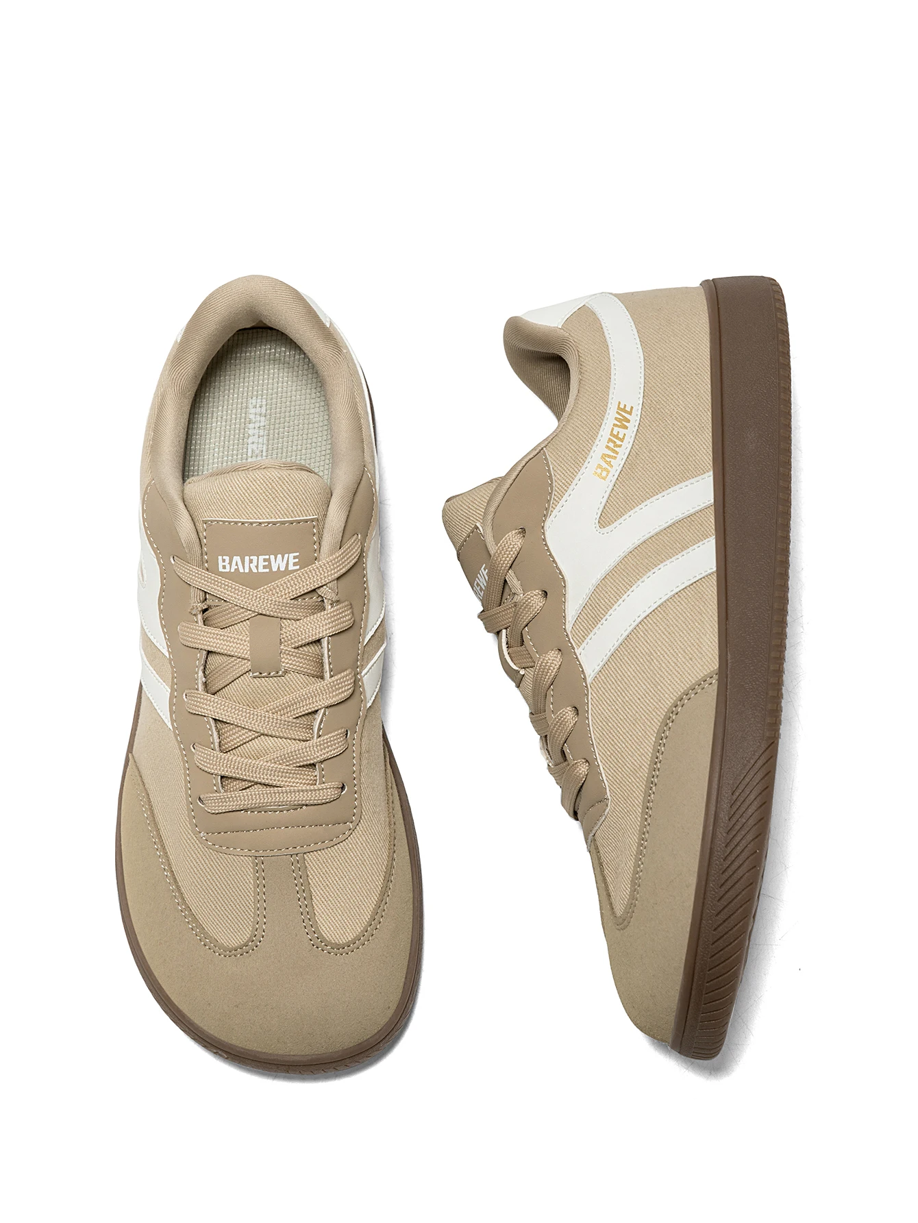 Men’s Skate Shoes Casual Sneakers Non Slip Gum Sole Lace Up Low Top Walking Shoes Lightweight Streetwear Trainers Fashion Footwe, view 3