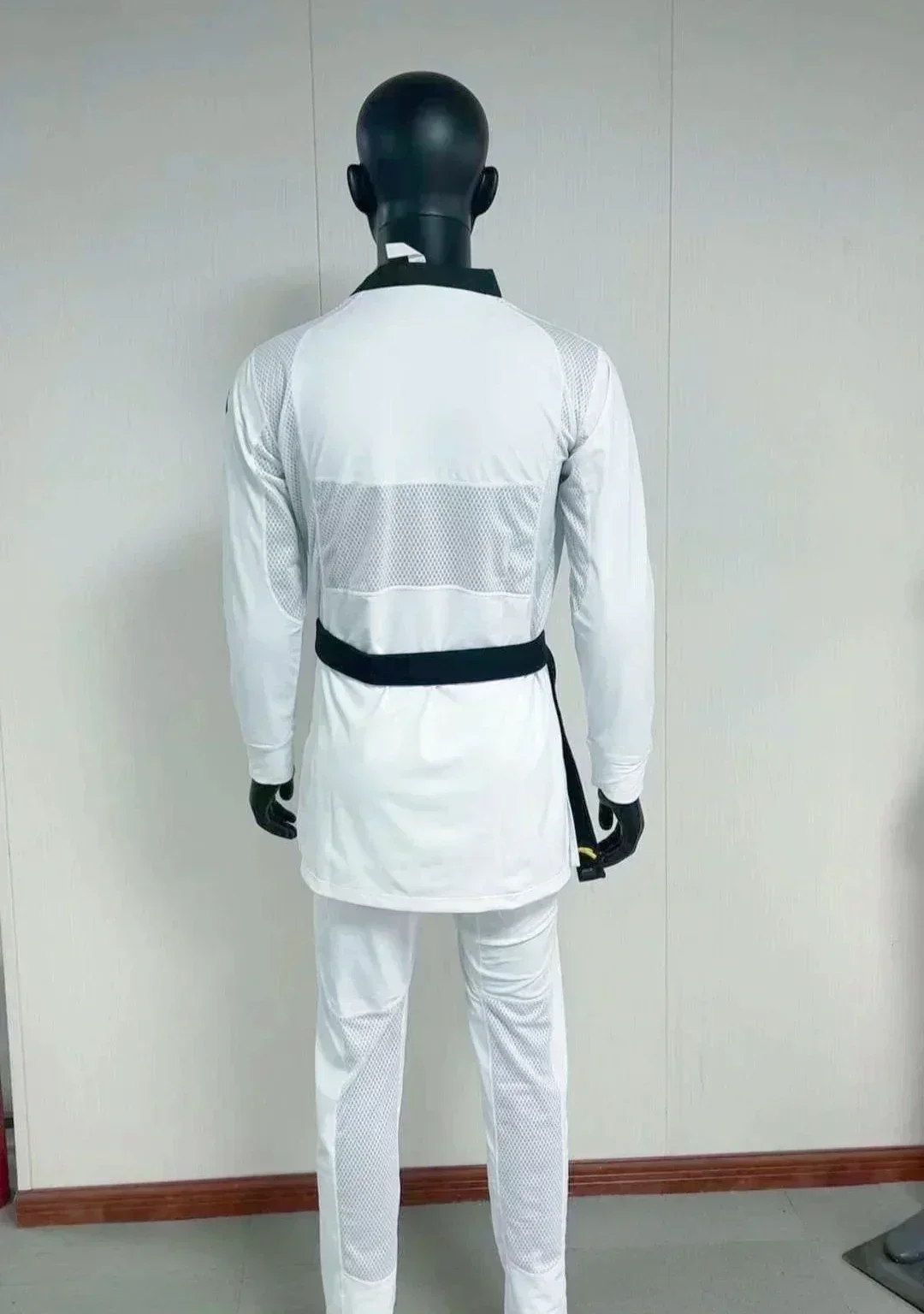 Taekwondo Pants Karate Uniform Professional Tight Fit Ultra Light Elastic Ice Silk Taekwondo Sportswear Extended Edition