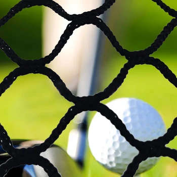 Golf Practice Net 10ftx10ft Golf High Impact Hitting Netting, Heavy-Duty Golf Practice Barrier Net Ball Sports Tool 2