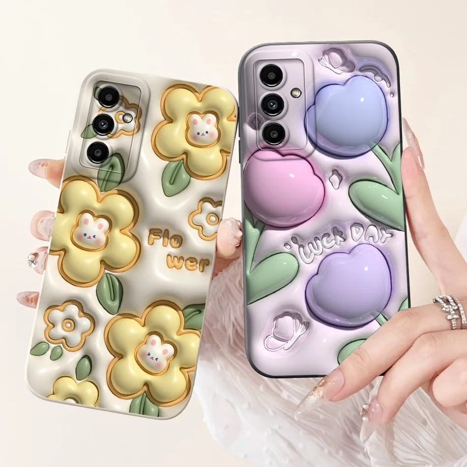 Cute Panda Rabbit Cartoon Soft Silicone Camera Protective Phone Case
