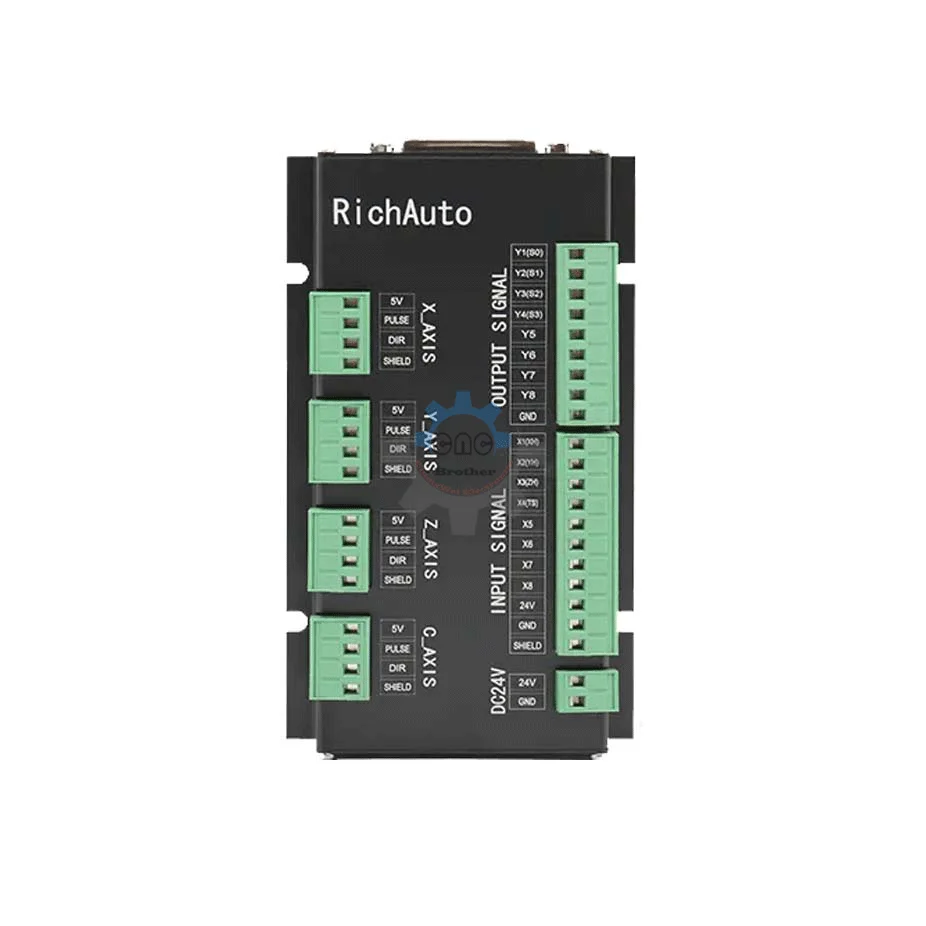 

Genuine RichAuto DSP DSP A11 A12 A13 A14 A15 A16 A17 A18 connect board only 4 axis motion control system with English language