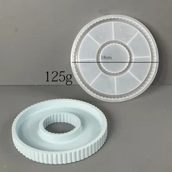 European - Style Silicone Mold for DIY Creative Small House Crafts (Round)