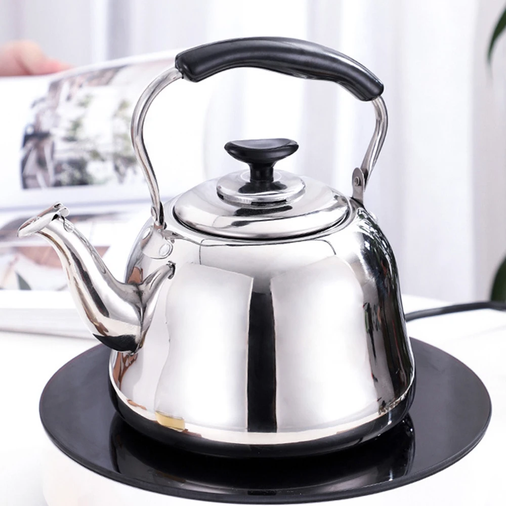 Hervidor De Gas Acero Inoxidable 5L - Tetera Para Camping, Inducción Y Estufa, Con Mango Anti-calor