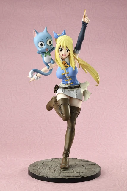 23cm Japanese Anime Fairy Tail Lucy Heartfilia Cast Off Pvc Action