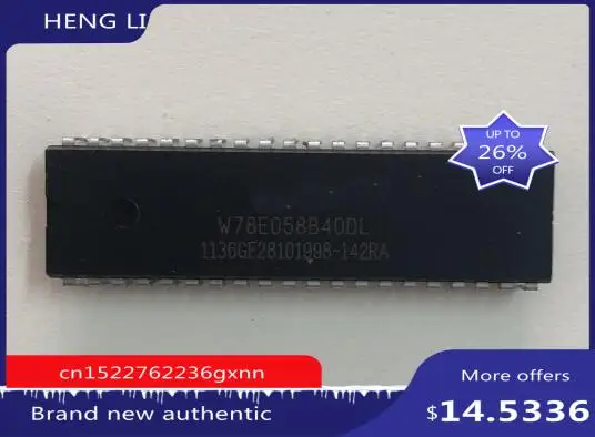 

Freeshipping W78E058B40DL W78E058B40D W78E058B40