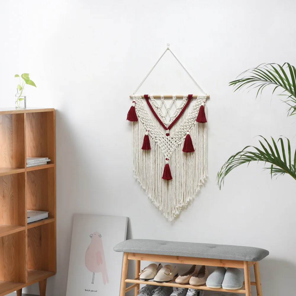 Nordic Macrame Boho Wall Tapestry