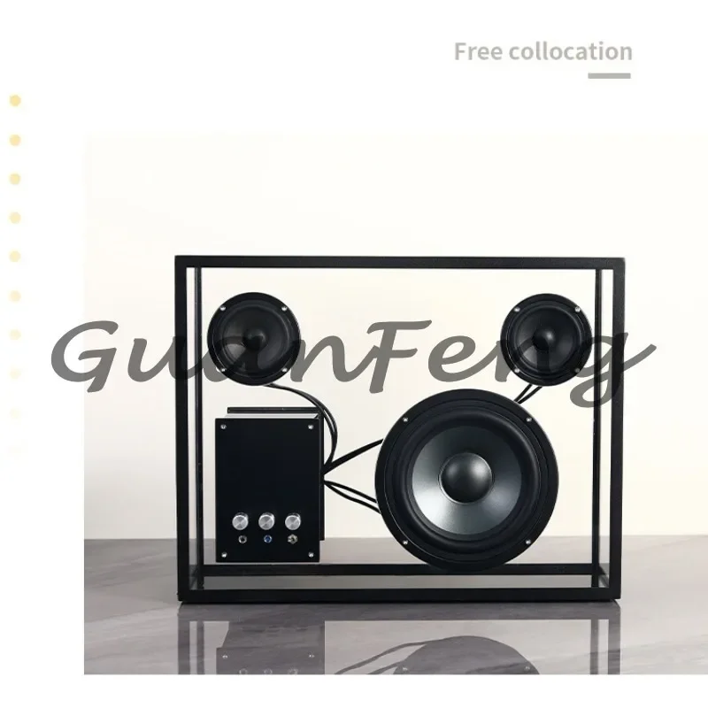 Creative Transparent Subwoofer Audio Home Living Room Table Decoration Simple Bluetooth Speaker Decoration