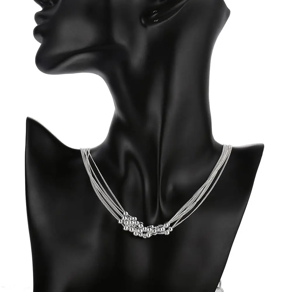 925 Sterling Silver Jewelry Set Silver Jewelry Silver Jewelry Set For Women Fashion Party Christmas Gifts